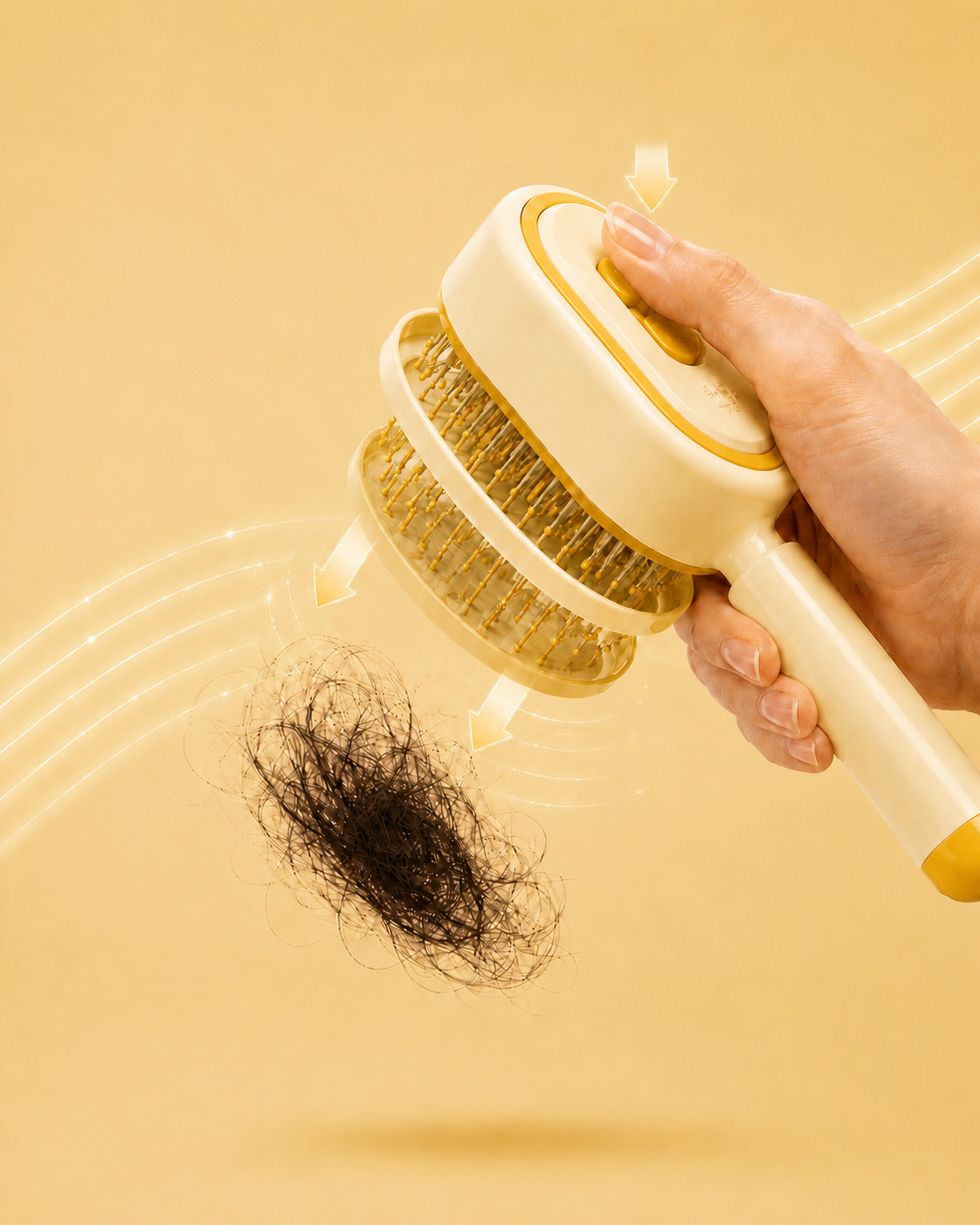 Electric Spray Airbag Massage Comb Essential Oil Atomization Care Self-Cleaning Anti-Static Hair Wrap Smooth Hair Comb