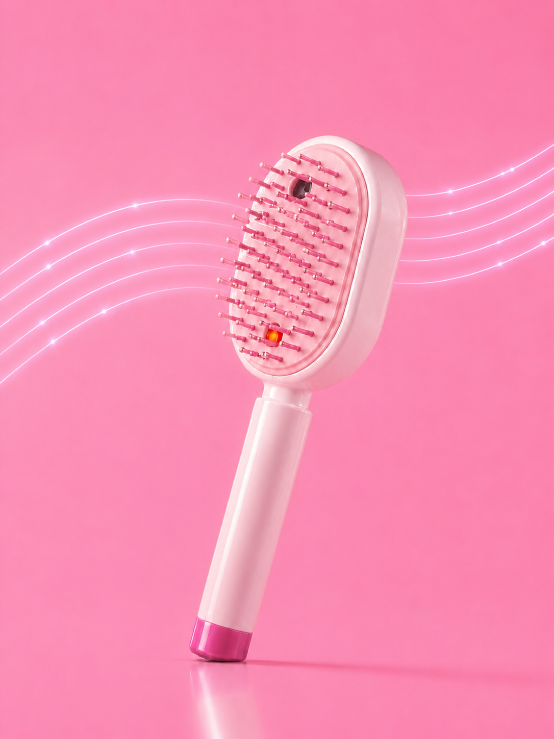 【Fathersdaygift】Multi-Function Hair Mist Spray Comb - Portable Detangling Brush with Fine Mist Nozzle, Refillable with Water, Leave-In Conditioner or Essential Oil, Suitable for All Hair Types